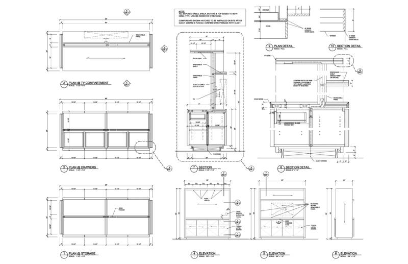 Commercial Interior Design, Space Planning and Building Permit Drawings